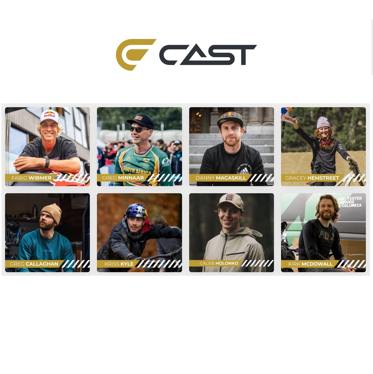 Punhos CAST BAMBA Lock-On laranja