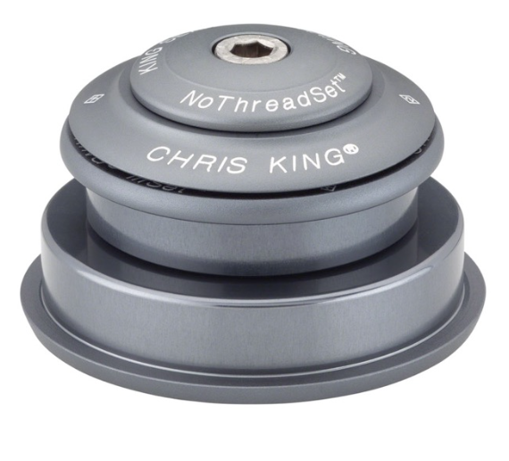 CHRIS KING INSET 2 Semi-Integrated Headset 1"1/8-1.5" ZS44/ZS56 Matt Grey