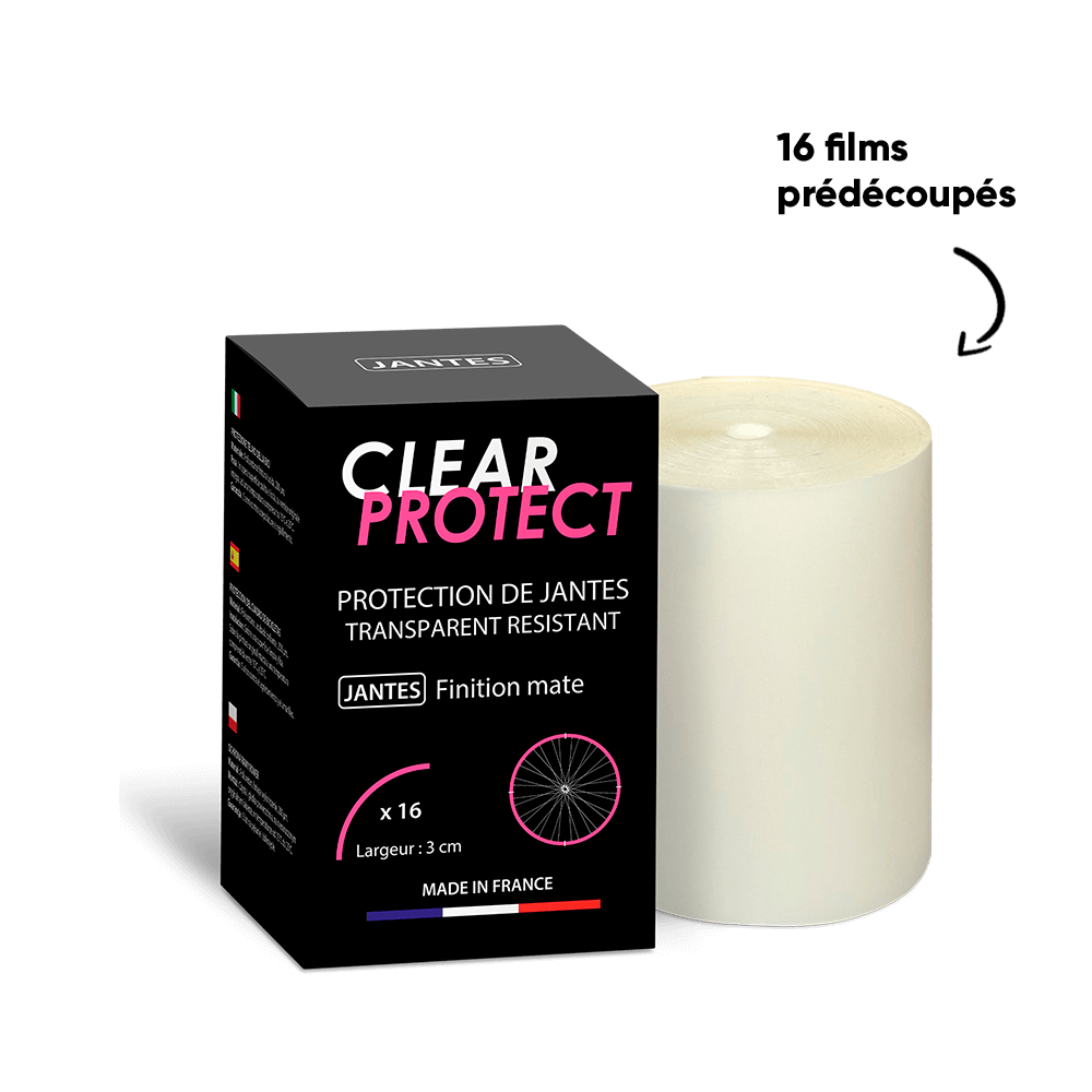 CLEARPROTECT Tapete adesivo de proteção das rodas