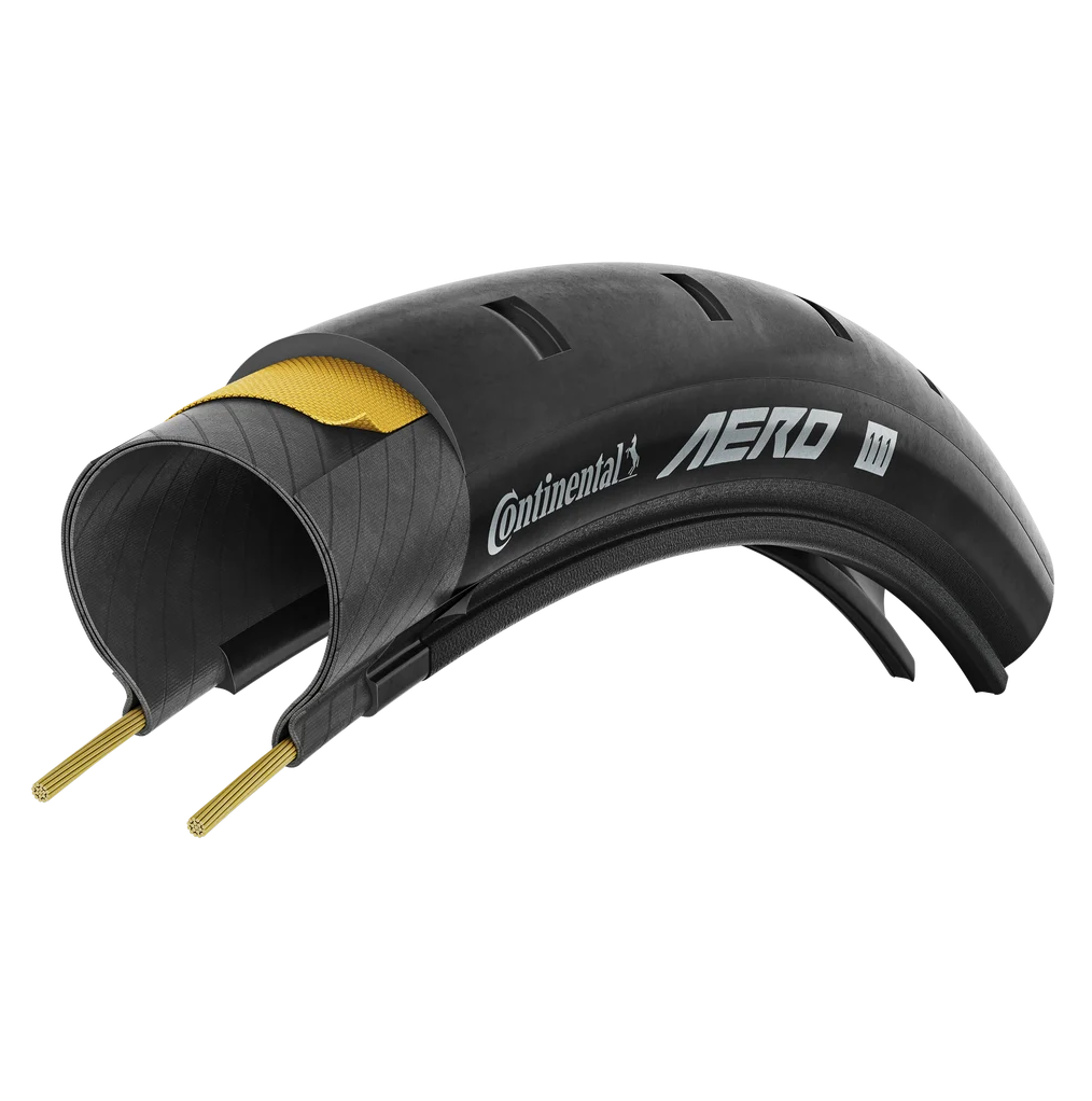 Pneu CONTINENTAL AERO 111 700x26c Tubeless Ready Preto