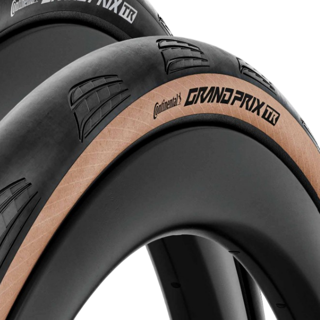 Pneu CONTINENTAL GRAND PRIX 700c Tubeless Ready Castanho