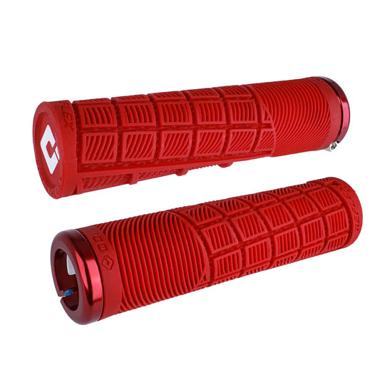 Punhos ODI REFLEX XL Lock-on 135 mm Vermelho