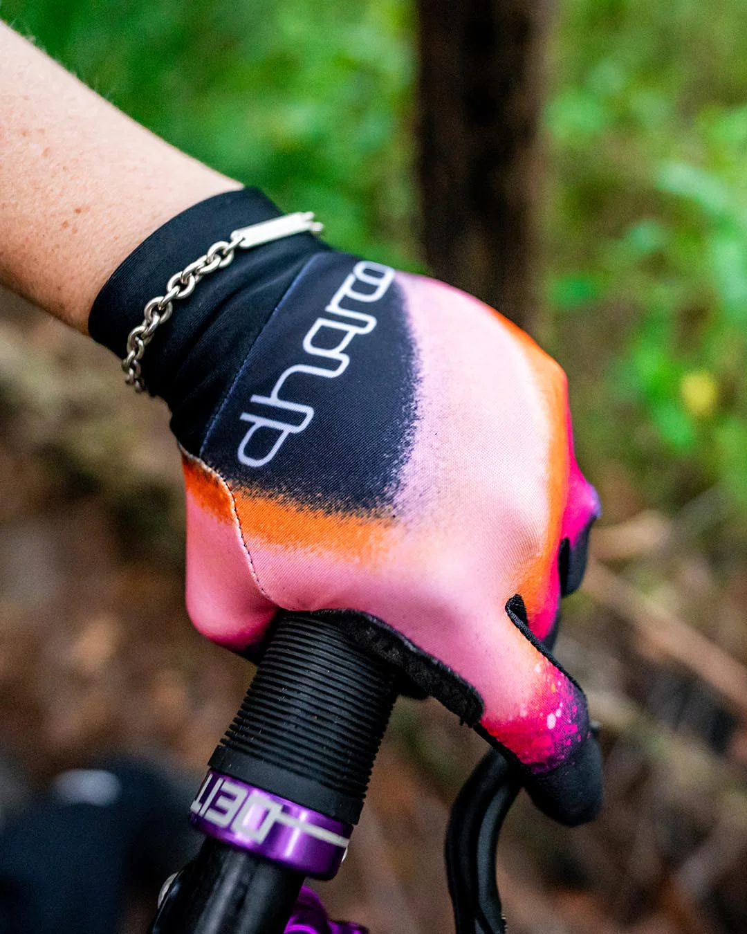 Luvas de BTT para mulher FIREBIRD Preto/Corail
