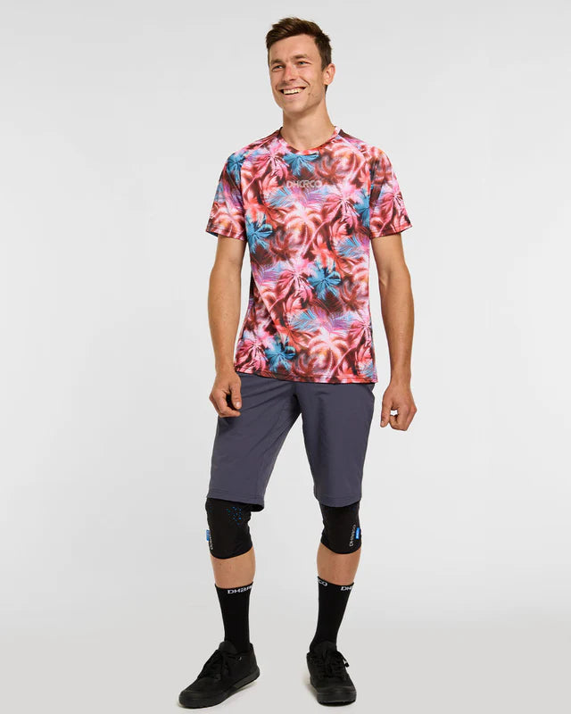 DHARCO NEBULA Camisola de manga curta cor-de-rosa