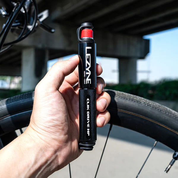 Bomba manual LEZYNE HP CLICK DRIVE Preta