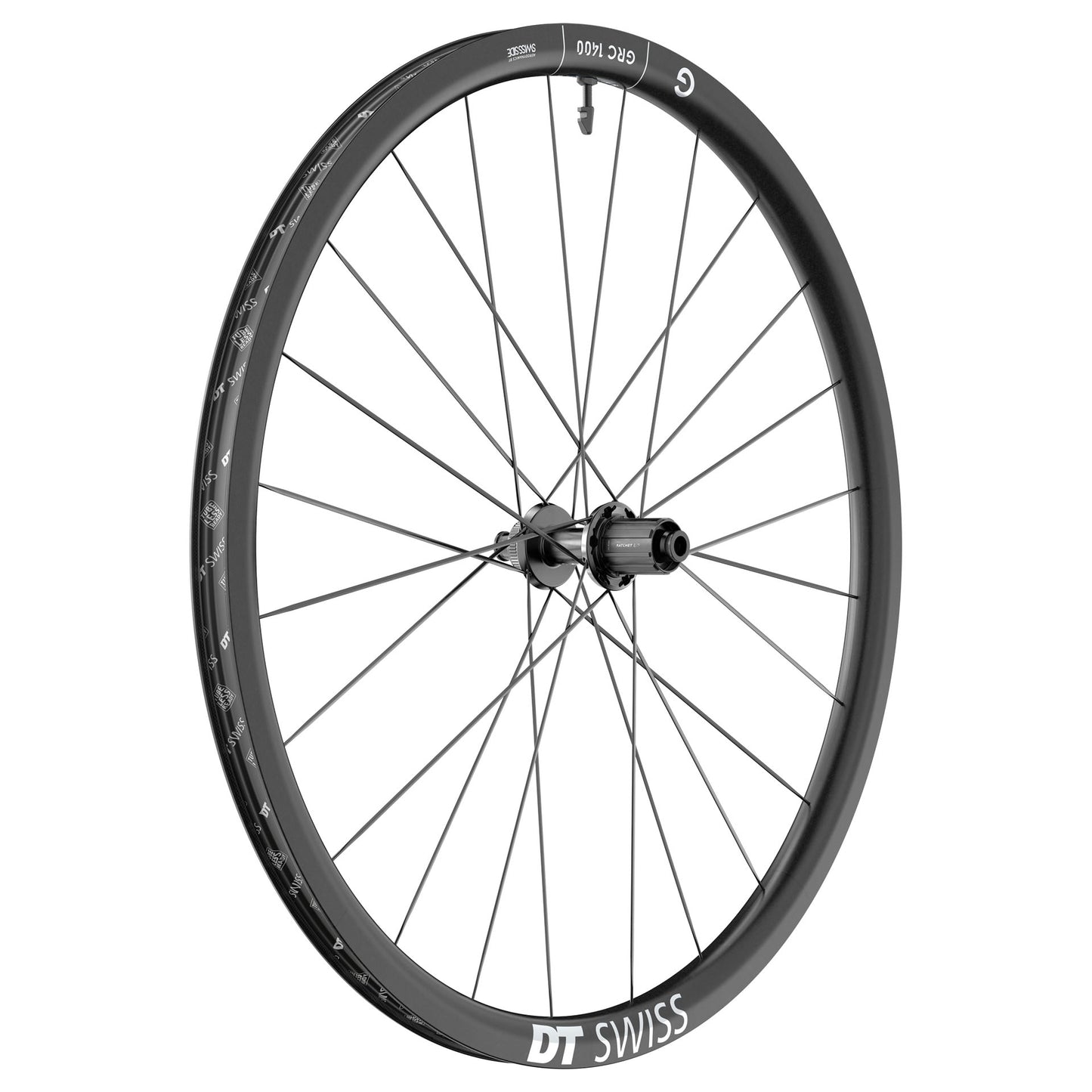Par de rodas DT SWISS GRC 1400 DICUT 30 DISC Tubeless Ready (Centerlock)