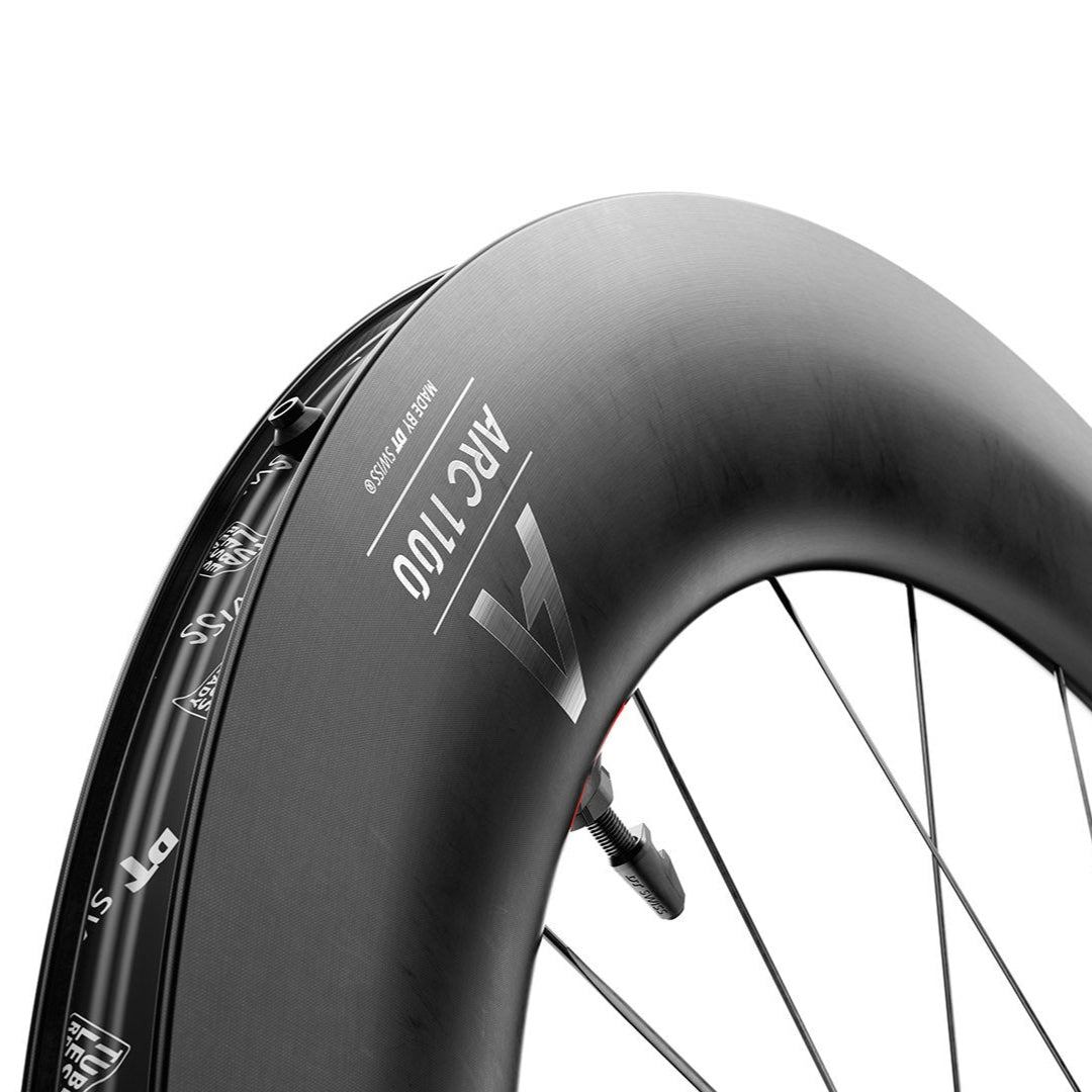 Roda dianteira DT SWISS ARC 1100 DICUT WTS 85 Tubeless Ready (bloqueio central)