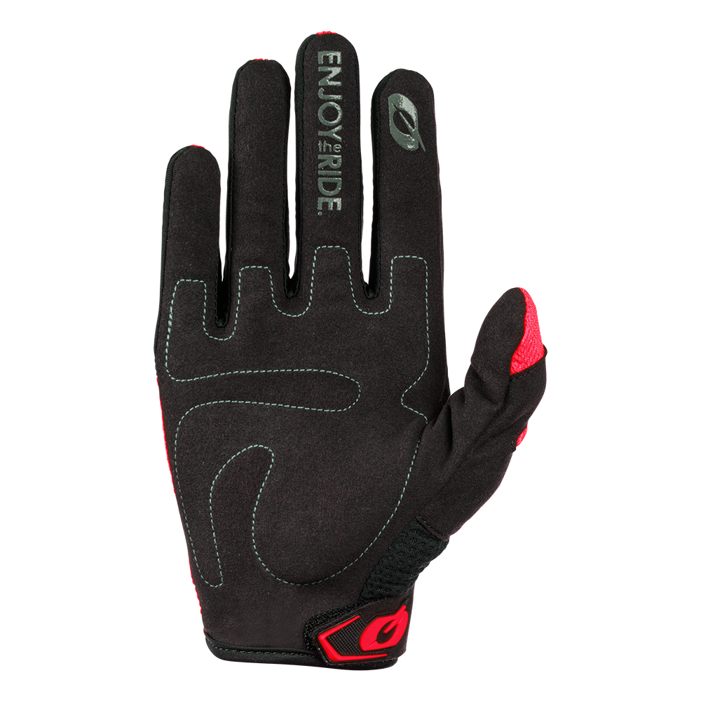 Luvas O'NEAL ELEMENT RACEWEAR Junior Preto/Vermelho