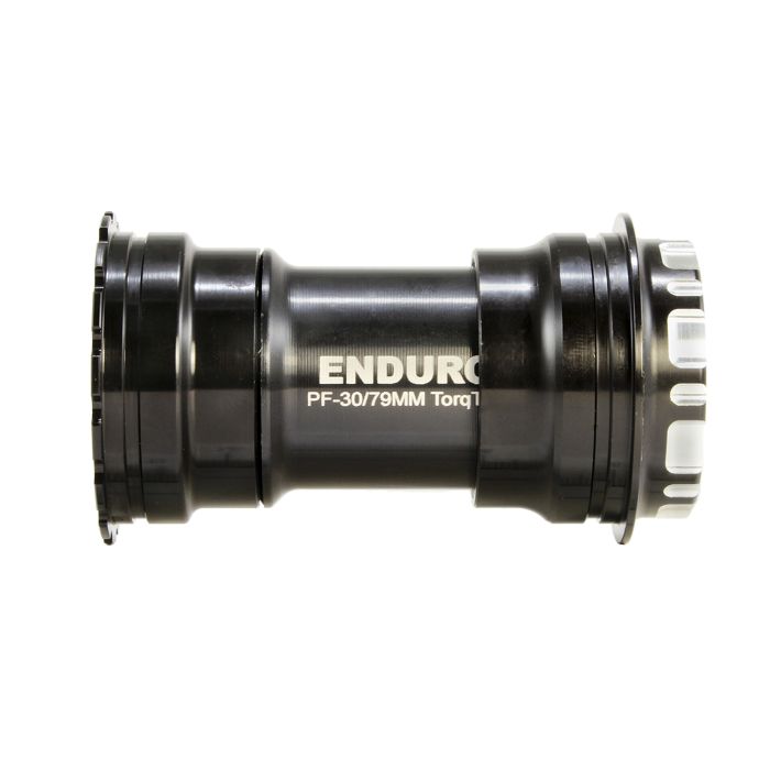 ENDURO BEARINGS Suporte inferior TorqTite BBright Eixo de 24 mm Aço inoxidável Preto
