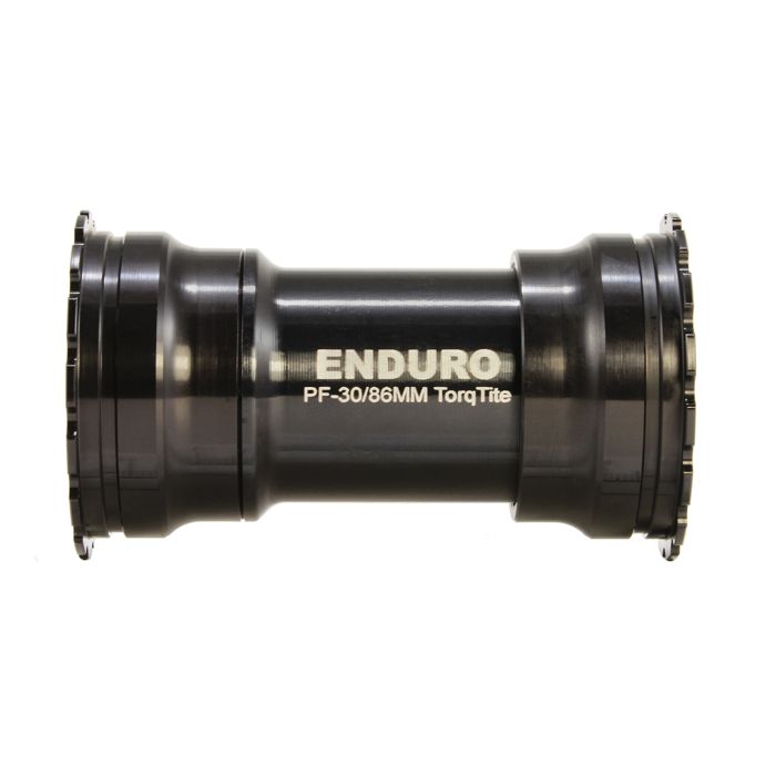 ENDURO BEARINGS TorqTite BB386 Suporte inferior com eixo de 30 mm Aço inoxidável Preto