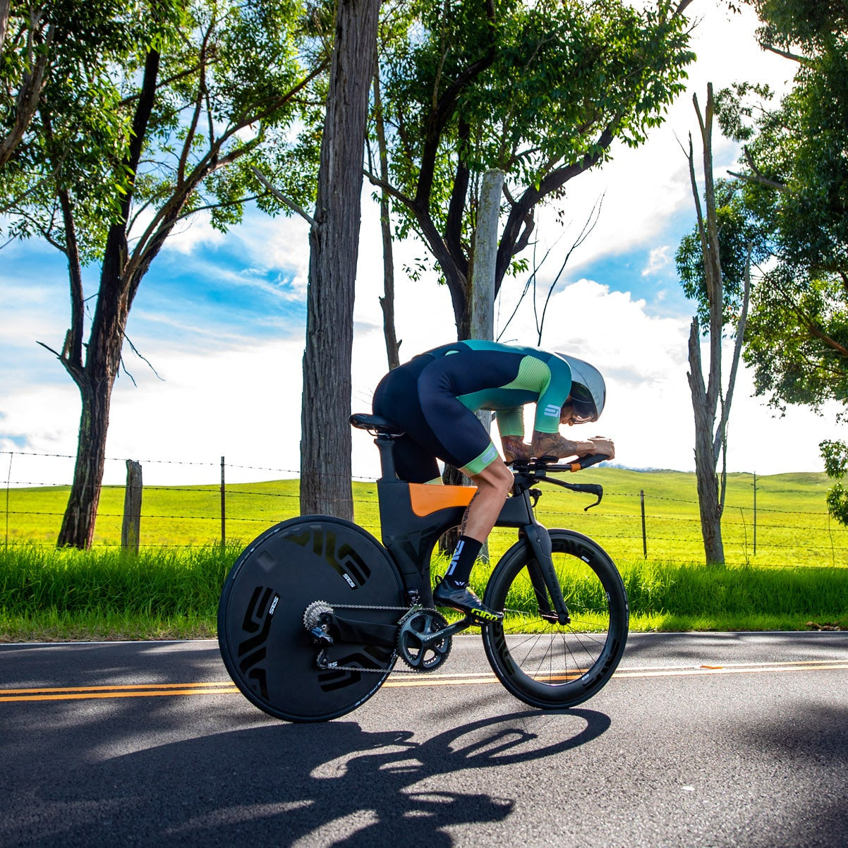 Roda traseira ENVE SES - Tubeless Ready