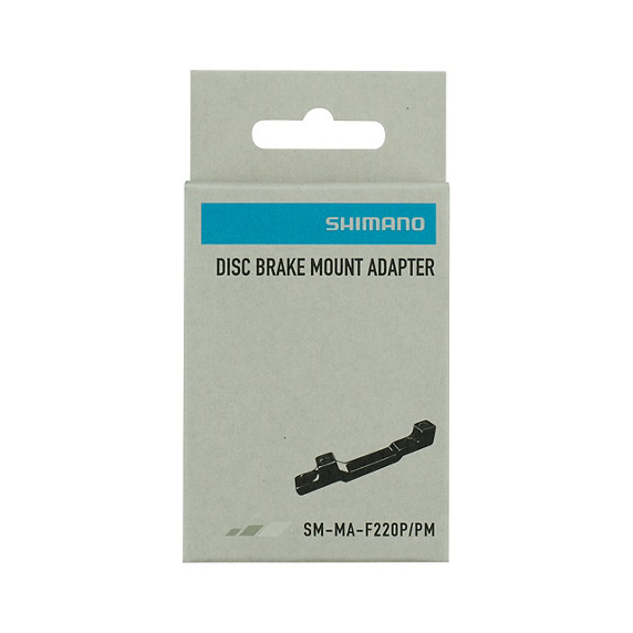 SHIMANO SM-MA-F220P/PM Adaptador de pinça dianteira / traseira de 220 mm (+40 mm) PM/PM