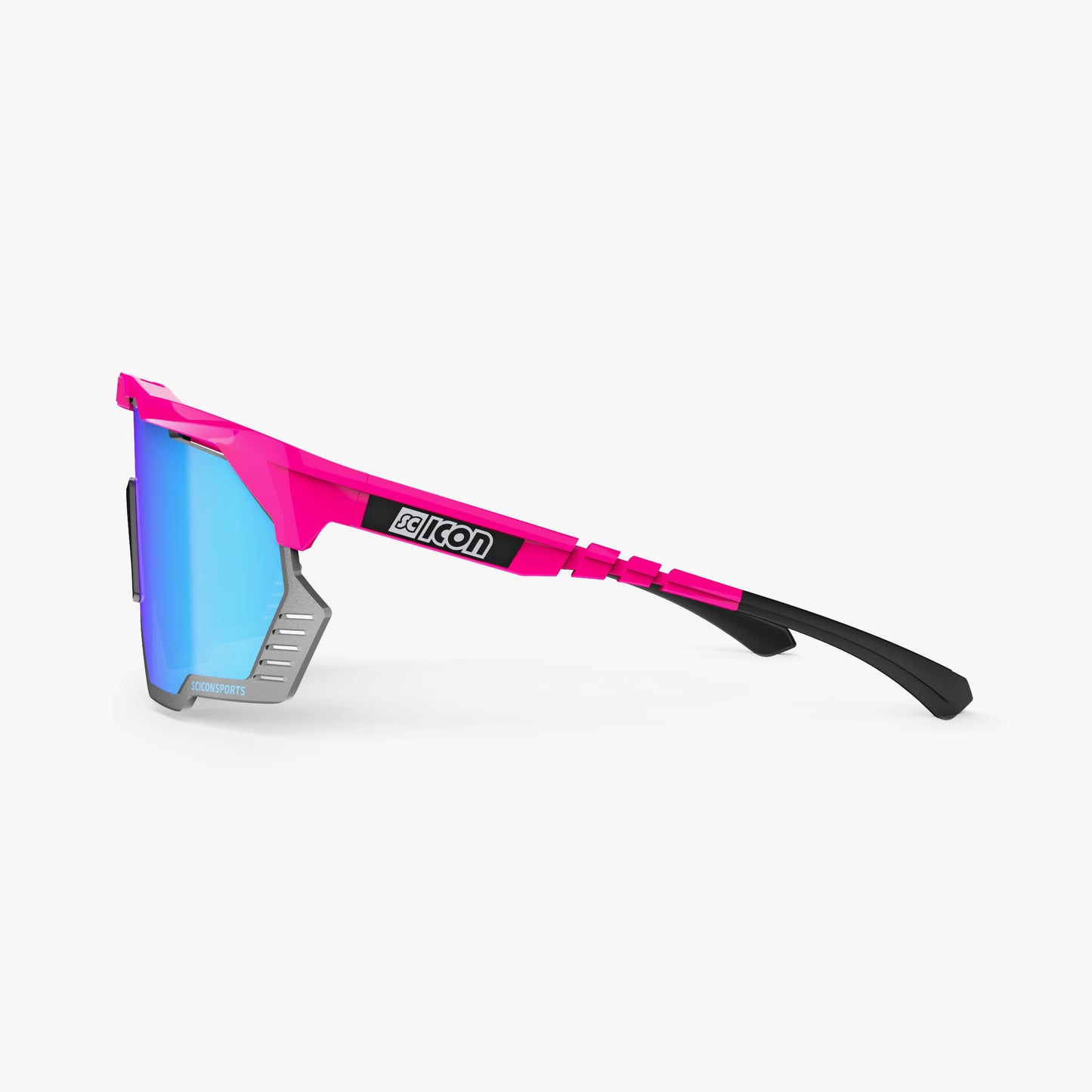 Óculos de sol SCICON AEROSHADE KUNKEN Fluo Pink Multimirror Blue