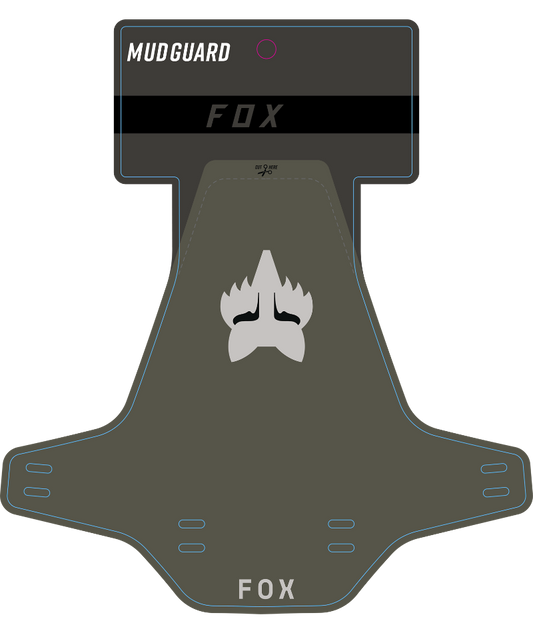 Guarda-lamas FOX MUD Verde