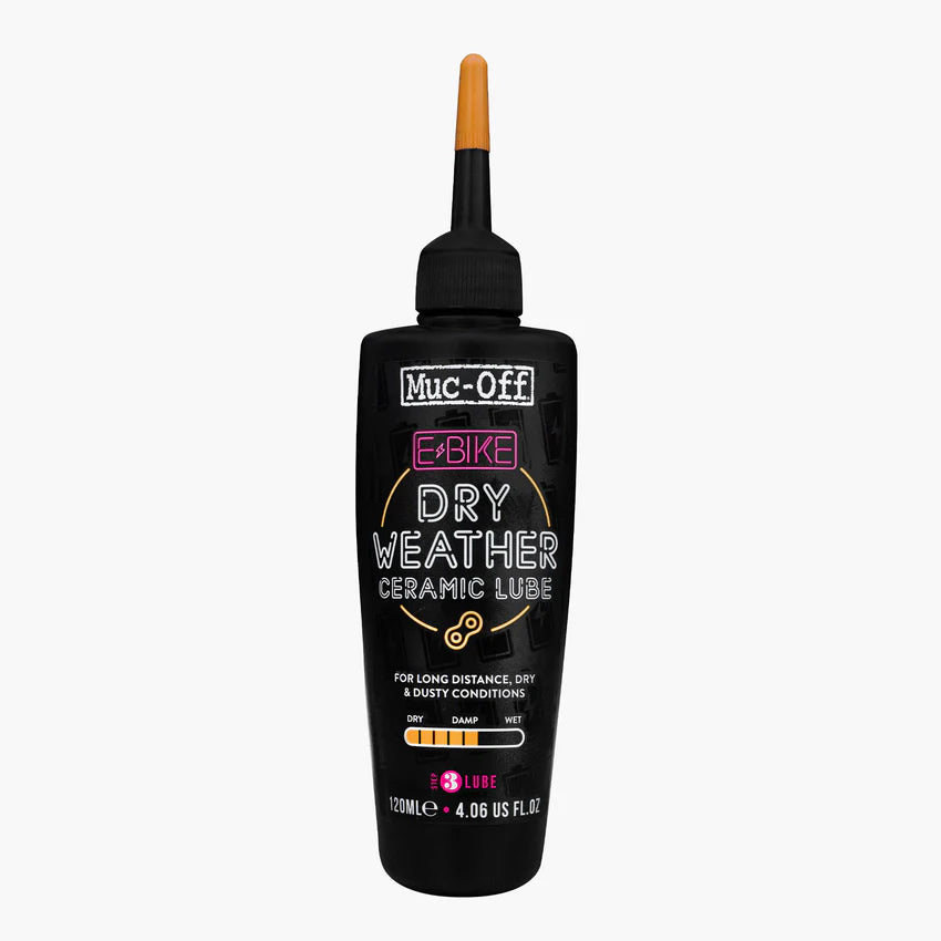 Lubrificante Condições Secas para MUC-OFF EBIKE DRY WEATHER (120 ml)