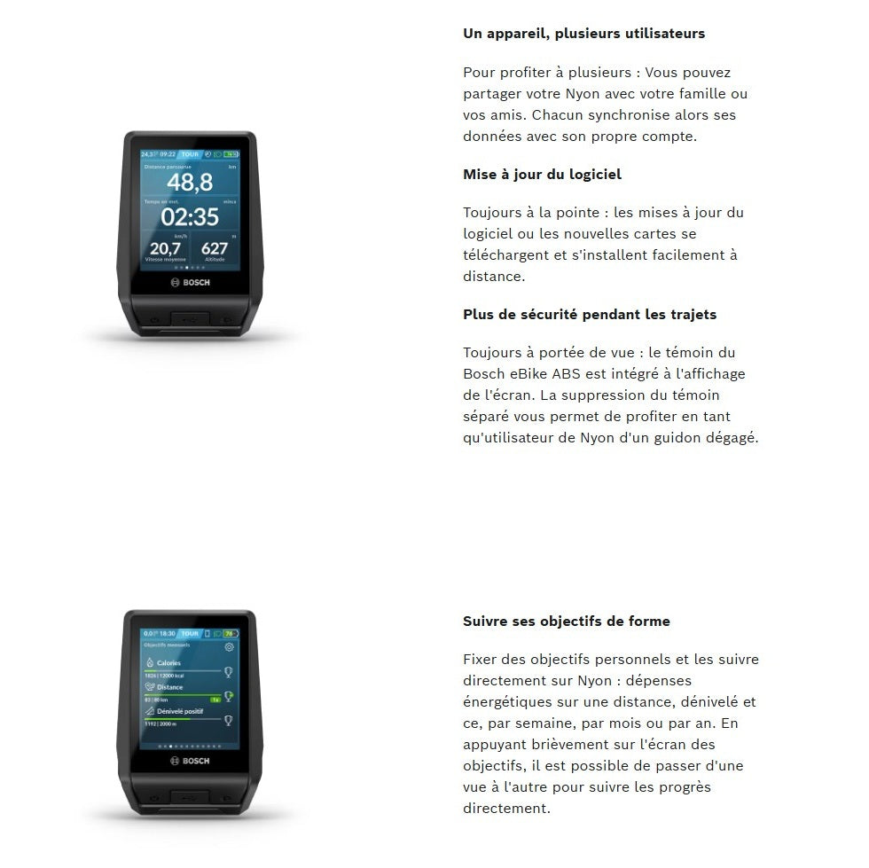 Ecrã BOSCH NYON