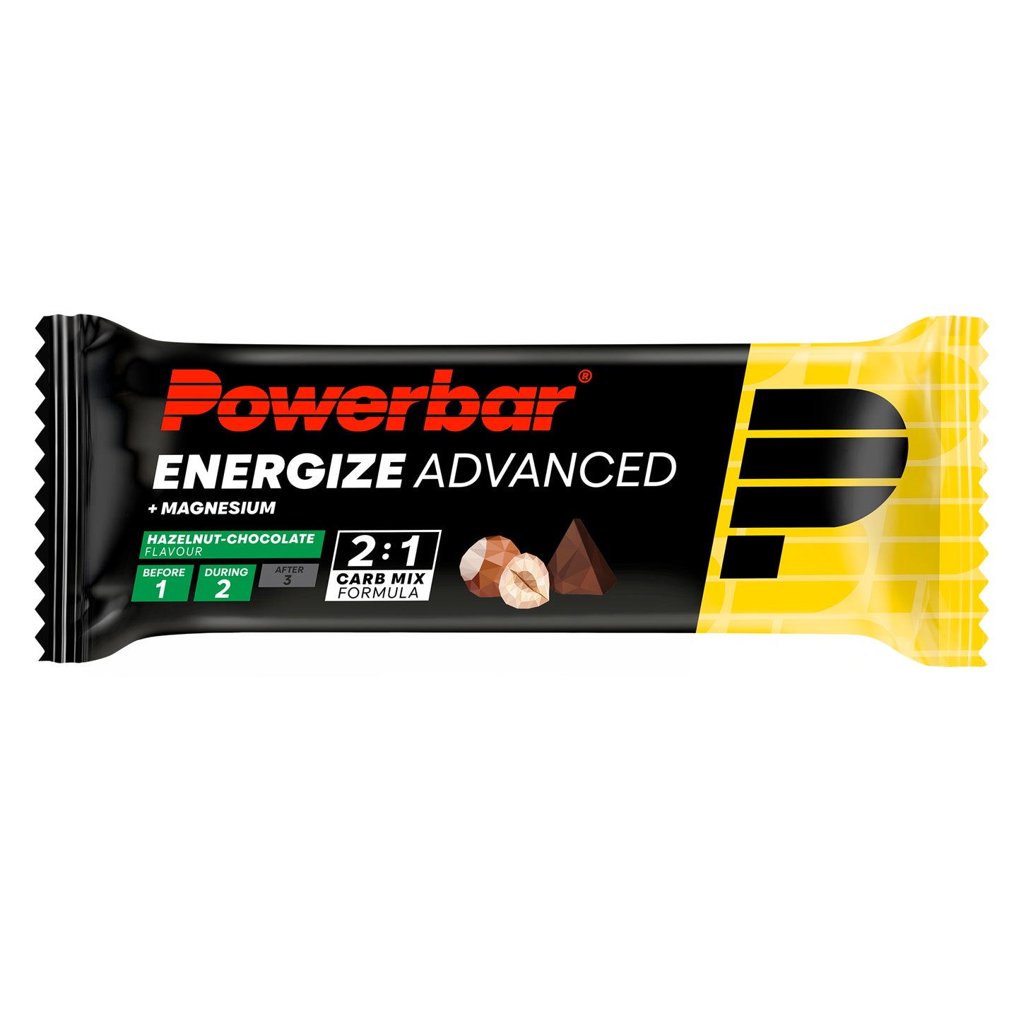 POWERBAR ENERGIZE ADVANCED Energy Bar (55g) Chocolate Avelã