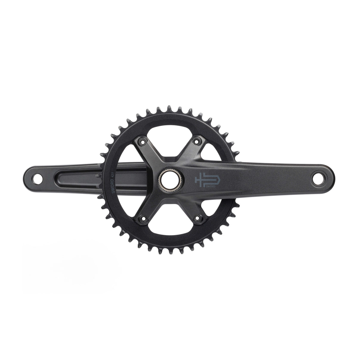 Pedaleiro MICROSHIFT SWORD 1x de 42 dentes FC-G7000-42
