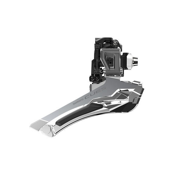 Desviador dianteiro SHIMANO CUES U6030 2x10/11V com pinça 34,9/31,8/28,6 mm