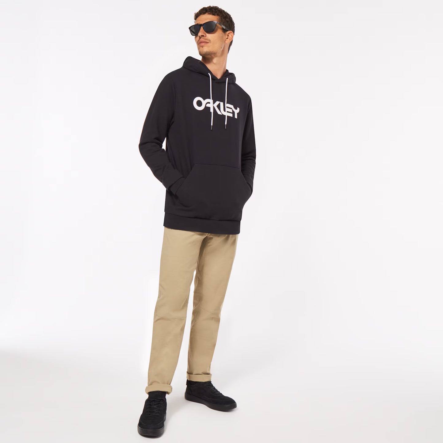 Casaco com capuz OAKLEY B1B PO 2.0 Preto/Branco