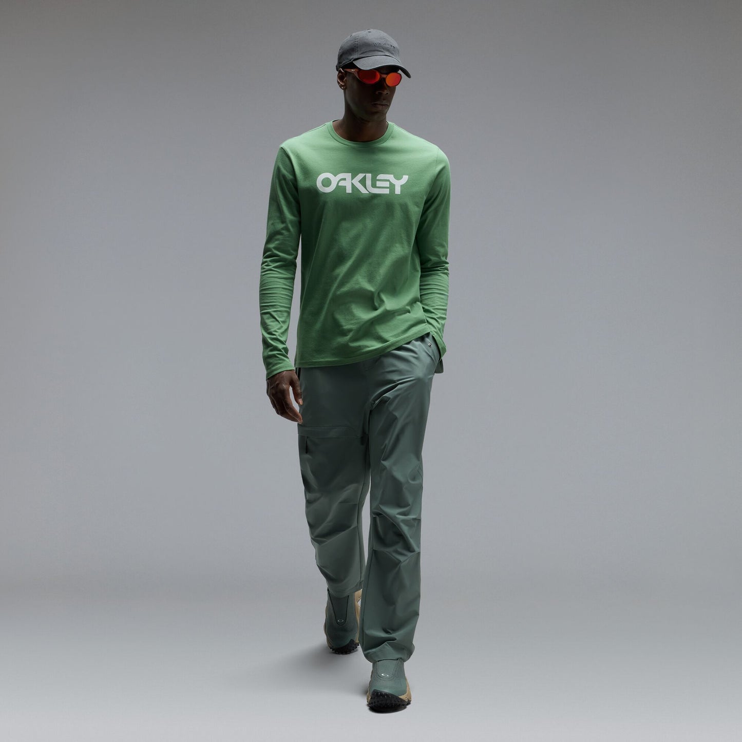 T-Shirt OAKLEY MARK II 2.0 Manga comprida Verde Nilo