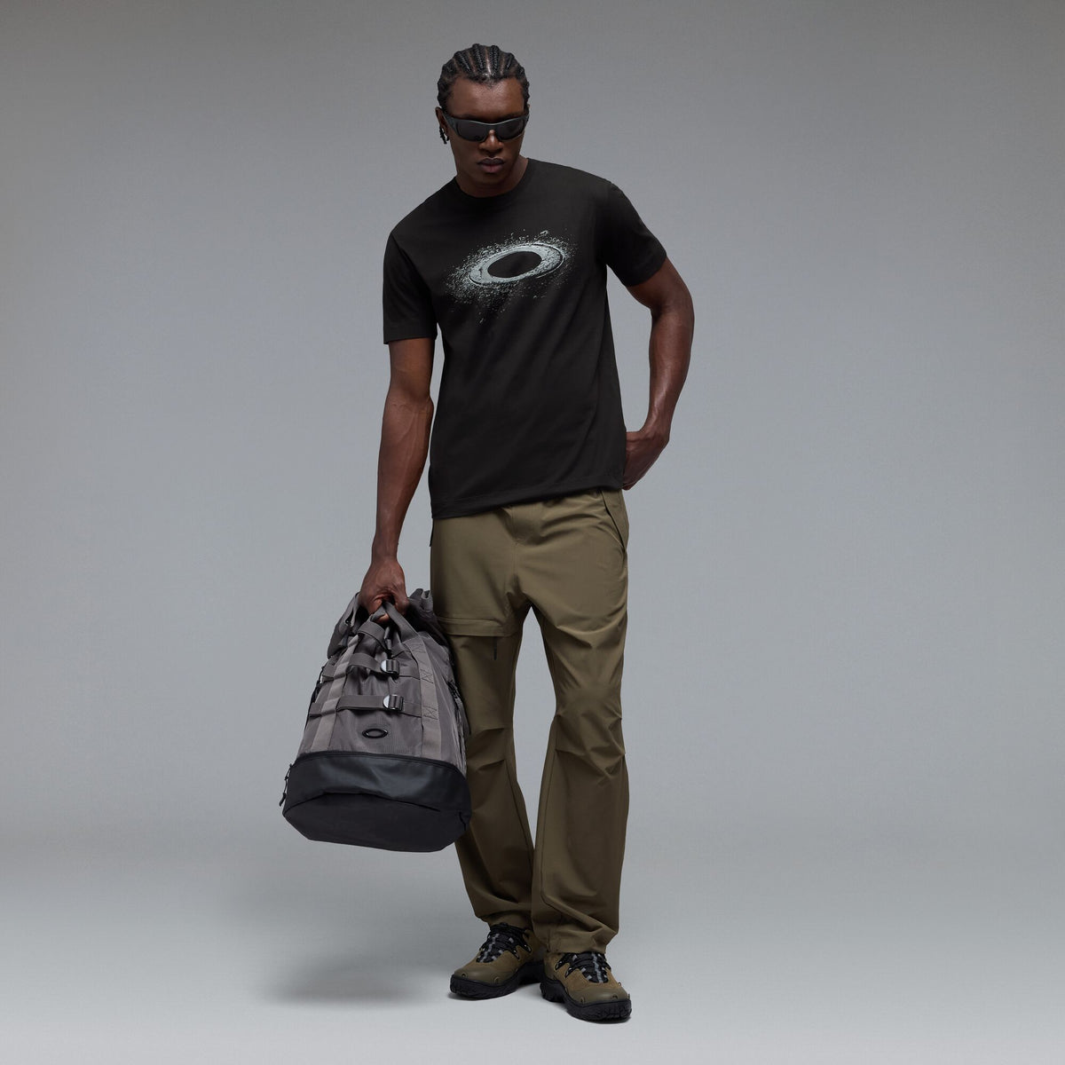 T-Shirt OAKLEY LUNAR ELLIPSE Preto