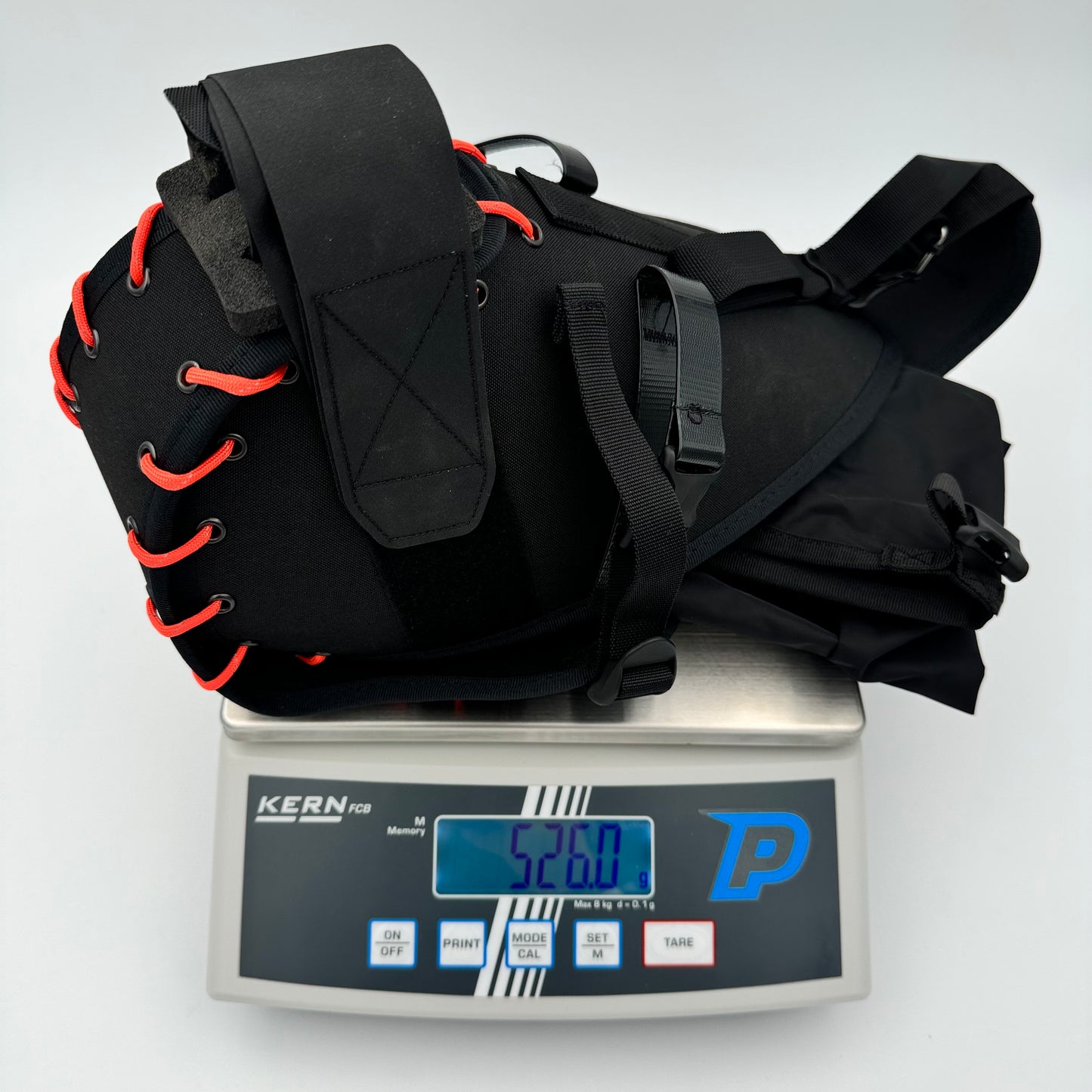 RESTRAP SADDLE BAG 14 L Laranja + DRY BAG 14 L Preto