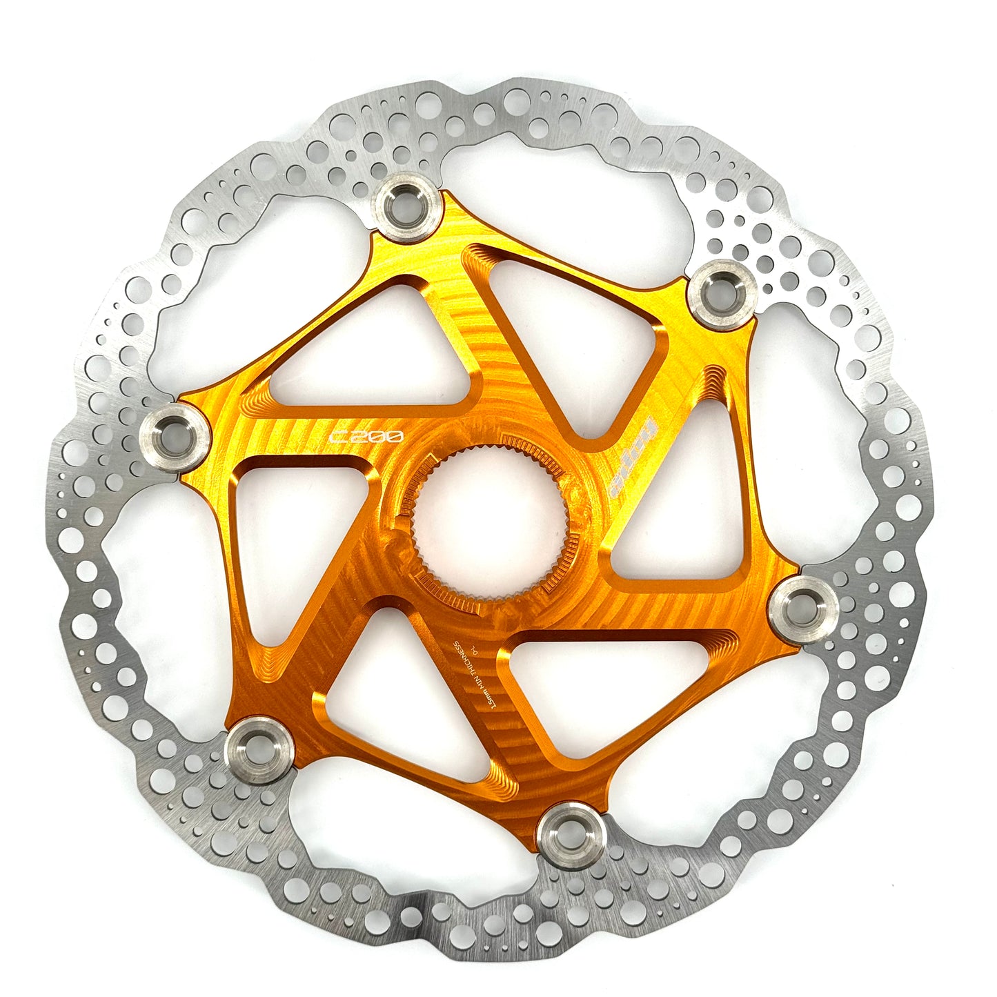 HOPE Center Lock Disco flutuante laranja