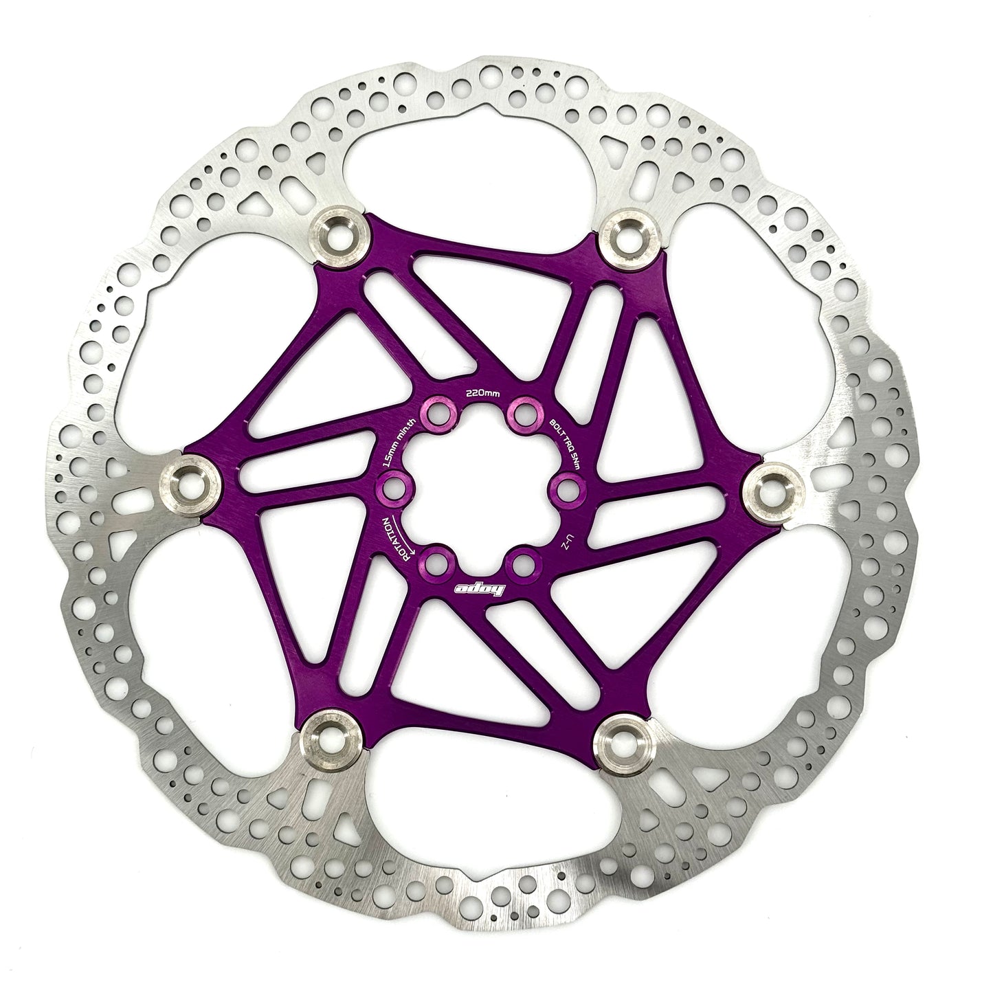 HOPE X2/E4/V4 Disco flutuante de 6 furos Violeta