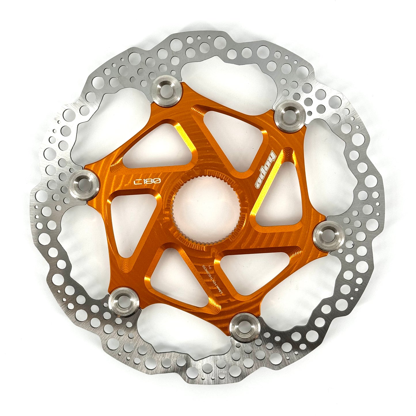 HOPE Center Lock Disco flutuante laranja