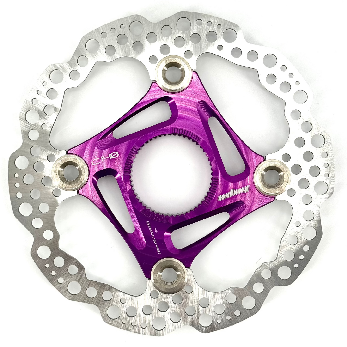 Disco flutuante HOPE Centerlock violeta
