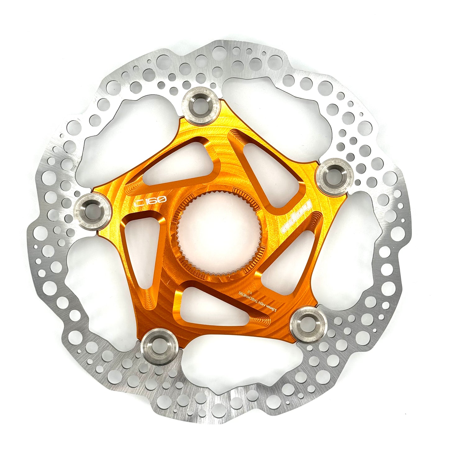 HOPE Center Lock Disco flutuante laranja