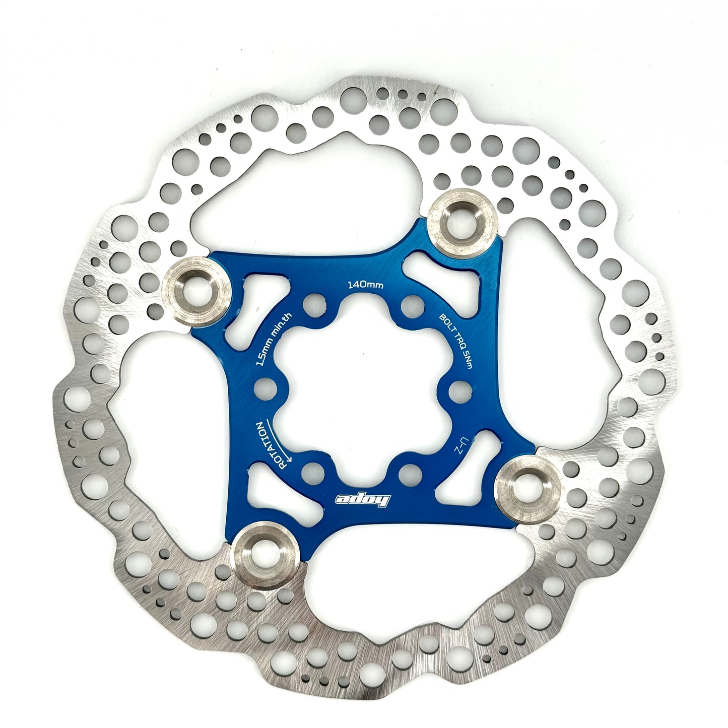 HOPE X2/E4/V4 Disco flutuante de 6 furos Azul