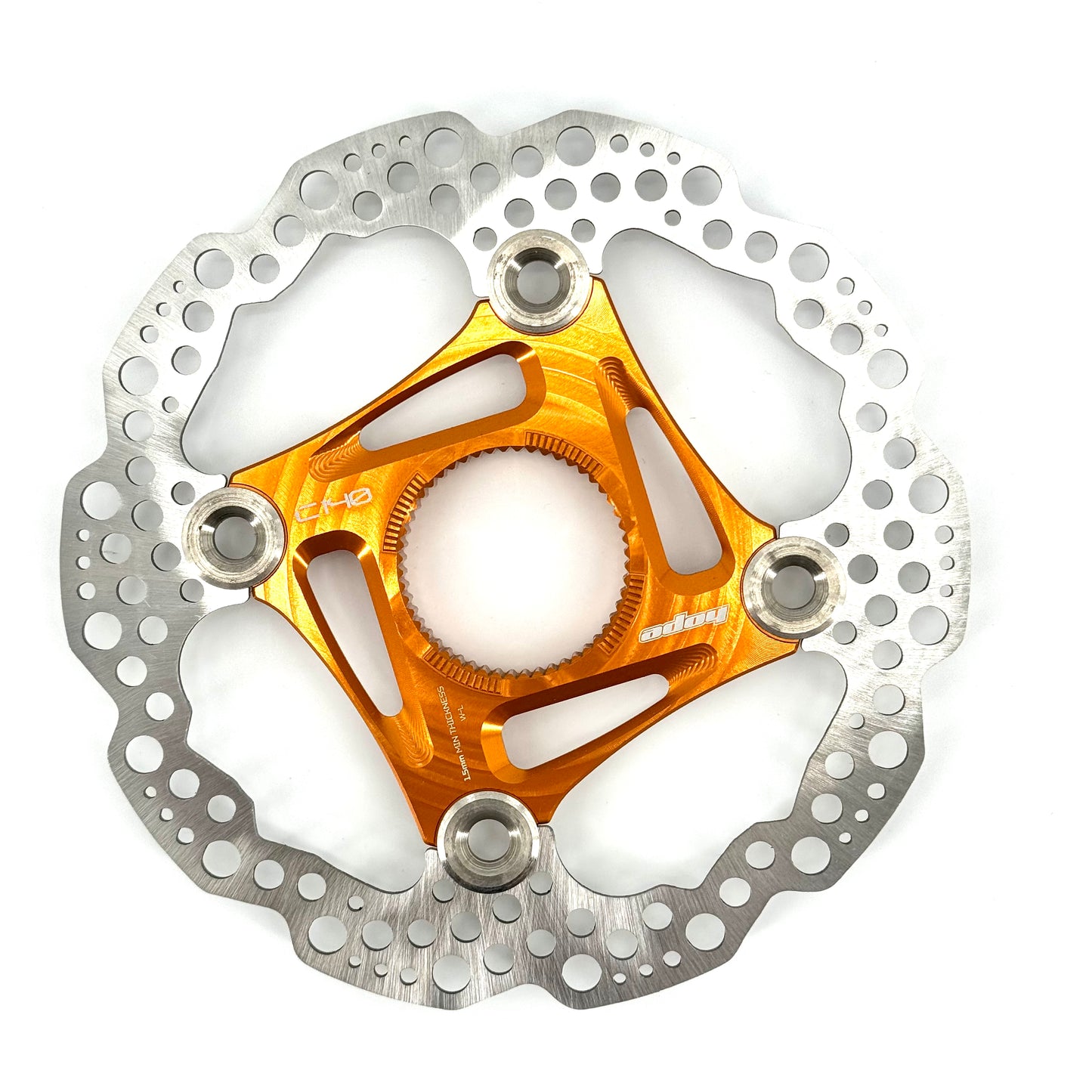 HOPE Center Lock Disco flutuante laranja