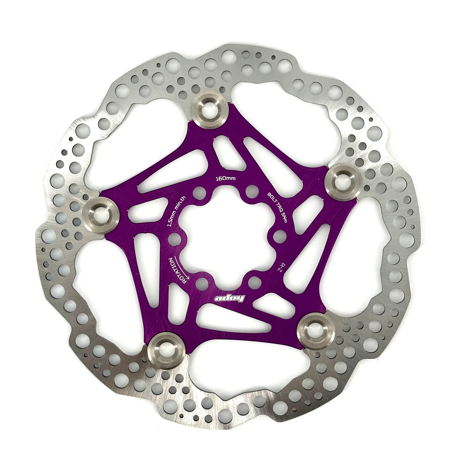 HOPE X2/E4/V4 Disco flutuante de 6 furos Violeta