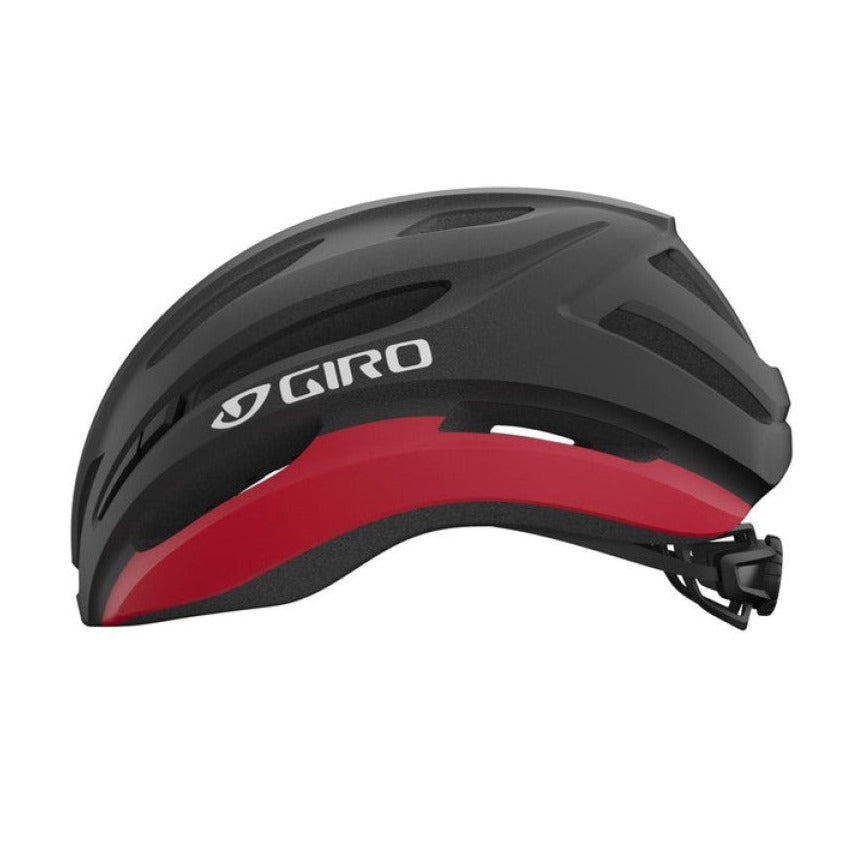 Capacete de estrada GIRO ISODE II Preto Mate/Vermelho