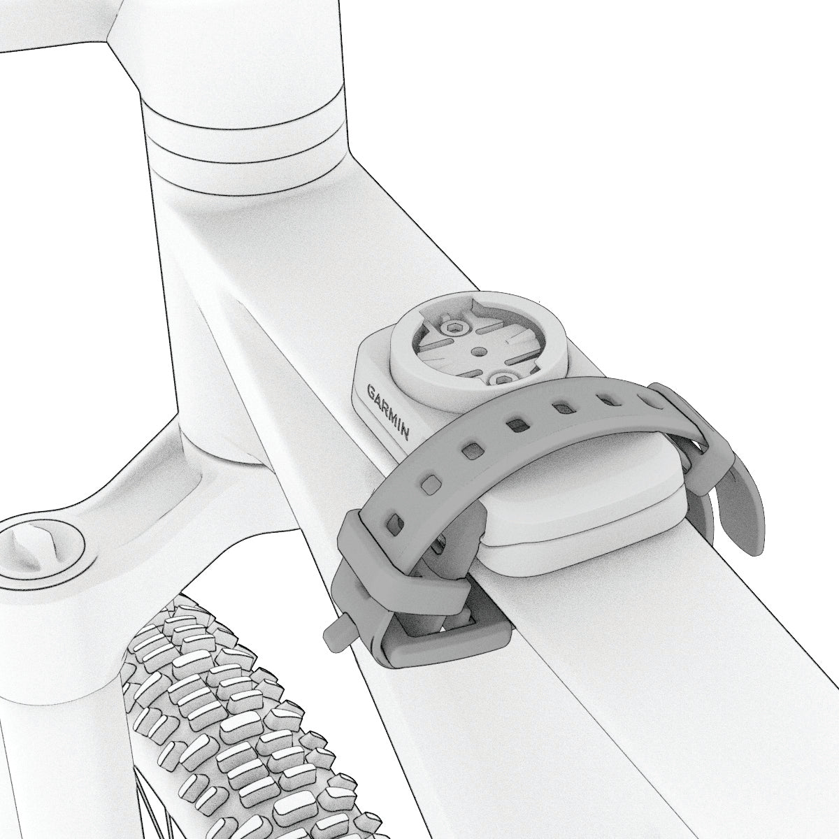 Suporte para GARMIN EDGE MTB