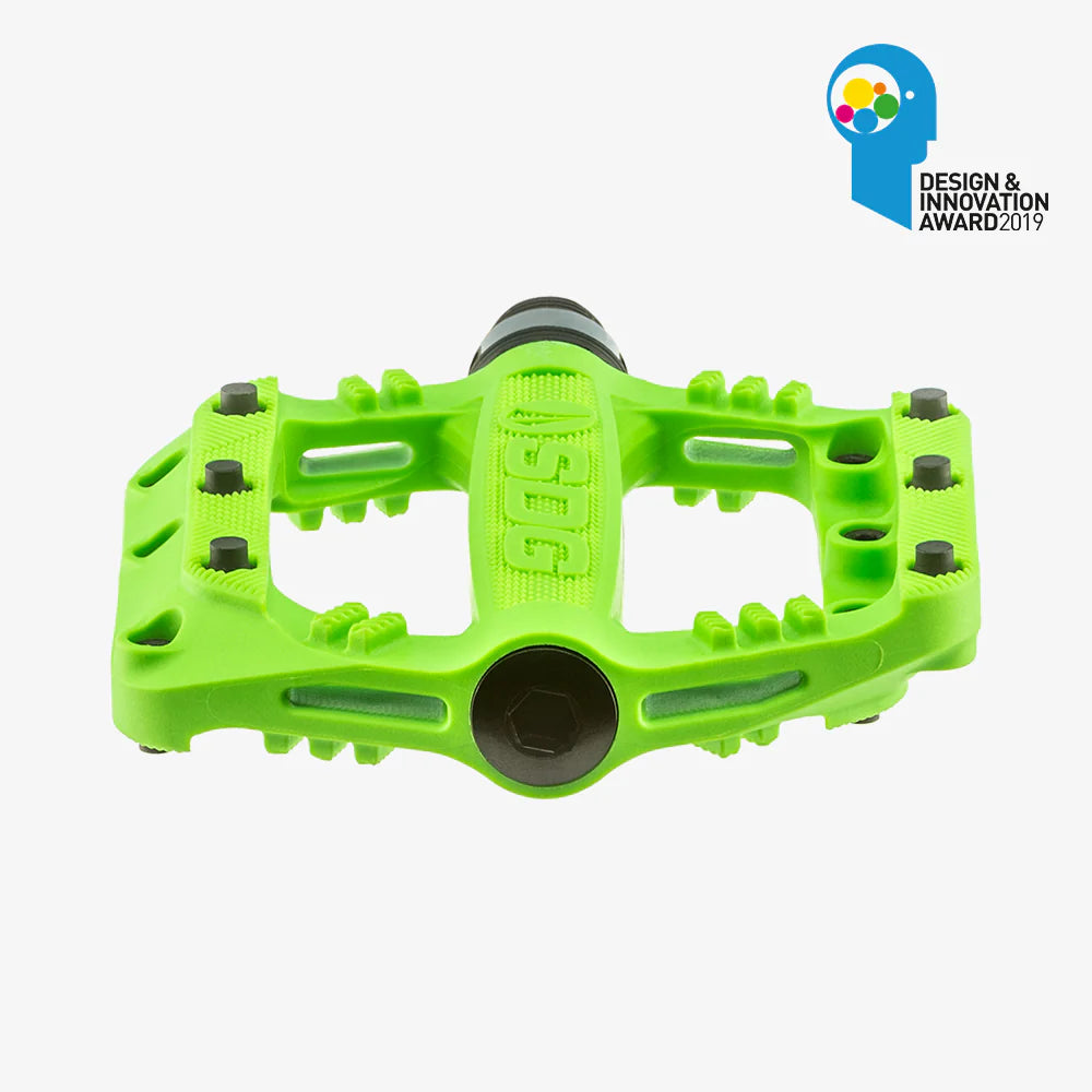 Pedais planos SDG SLATER Junior Verde