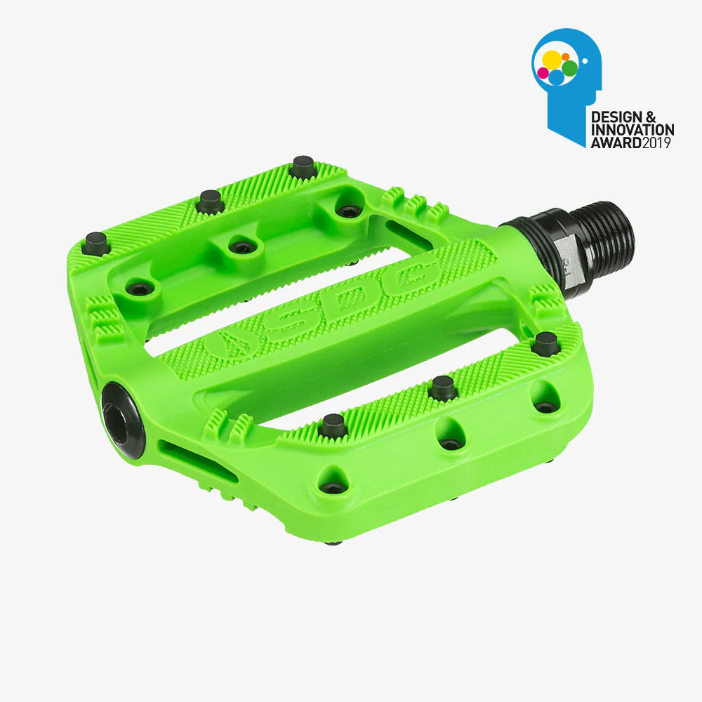Pedais planos SDG SLATER Junior Verde