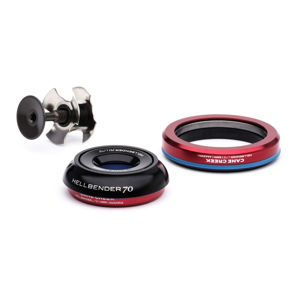 Caixa de direção CANE CREEK Hellbender 70 Lite IS41/IS52 preta