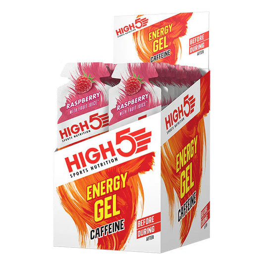 HIGH5 ENERGY GEL Cafeína (40g) Framboesa