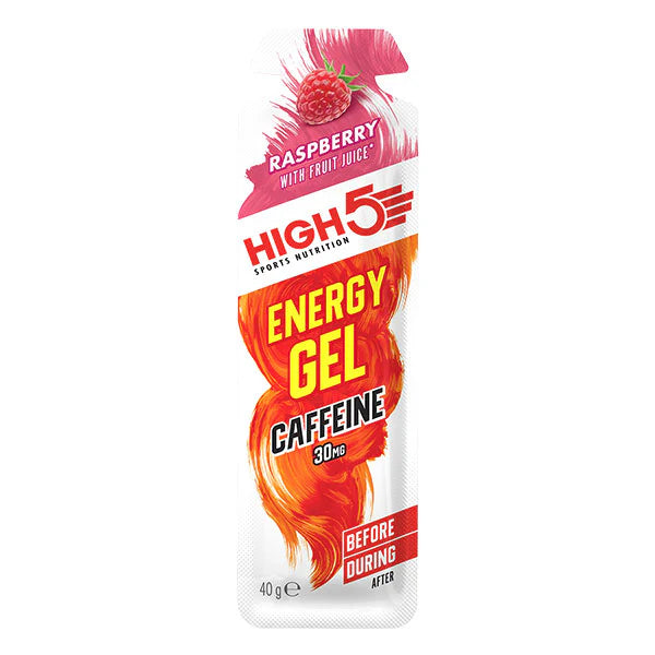 HIGH5 ENERGY GEL Cafeína (40g) Framboesa
