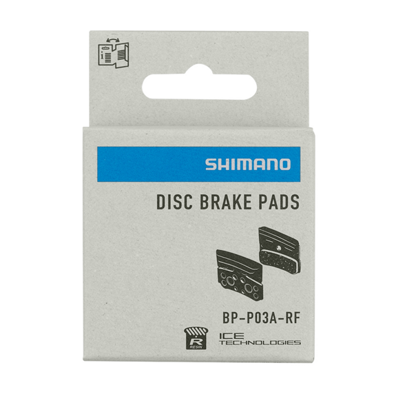 Pastilhas de travão orgânicas SHIMANO P03A