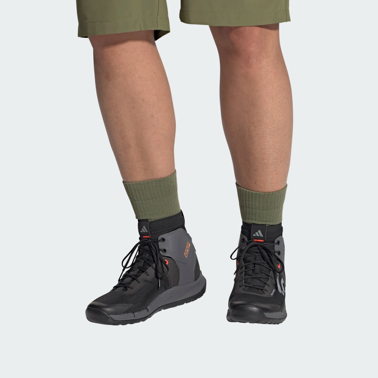 FIVE TEN TRAILCROSS MID PRO Sapatos MTB Preto/Cinza/Vermelho