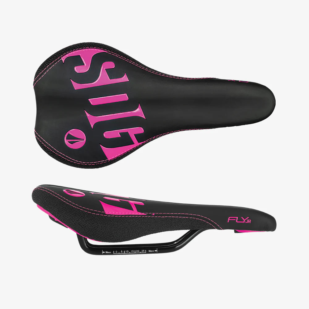 SDG FLY Junior Saddle Preto/Rosa