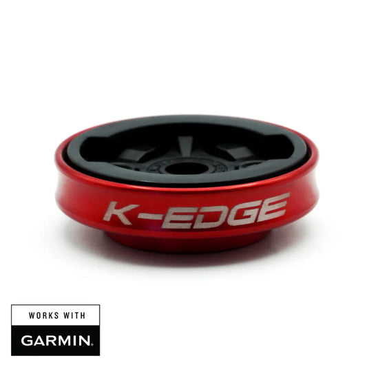 Suporte de haste para GPS Garmin K-EDGE GRAVITY Vermelho