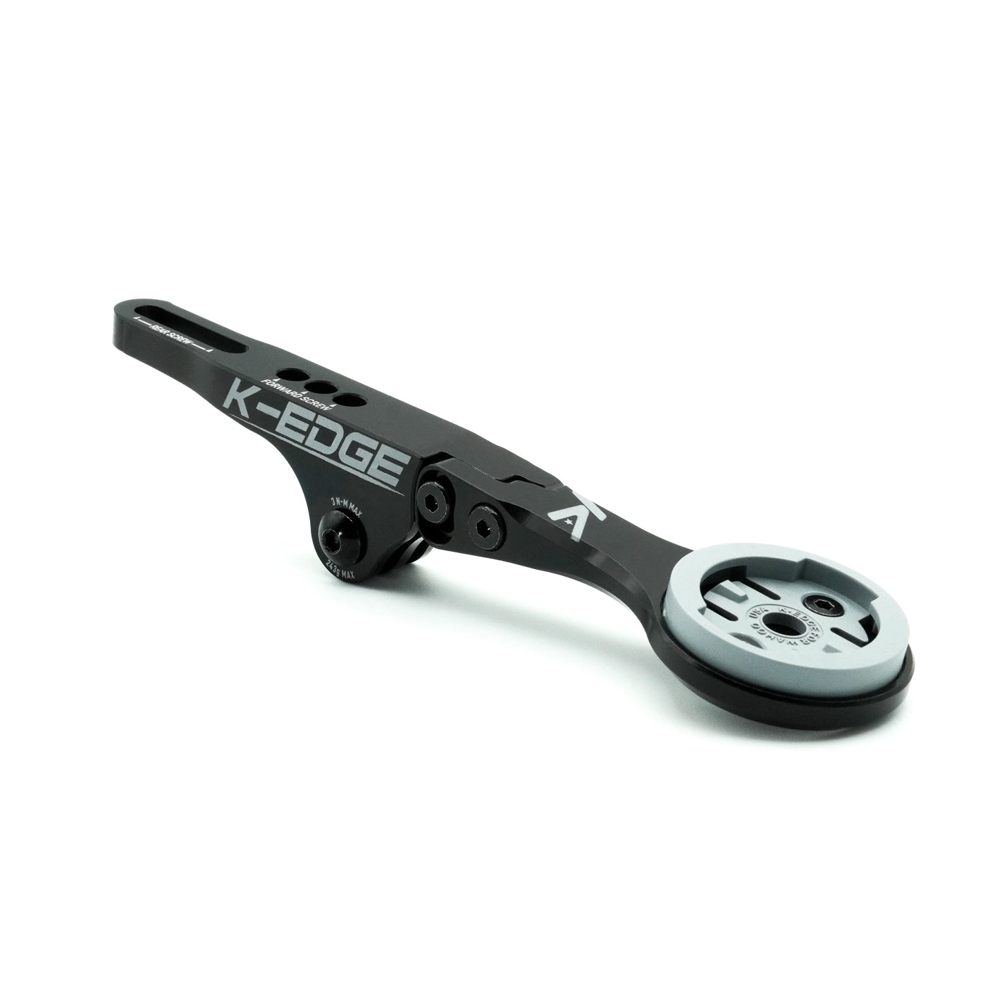 Suporte de guiador combinado K-EDGE WAHOO IHS XXL Combo Preto