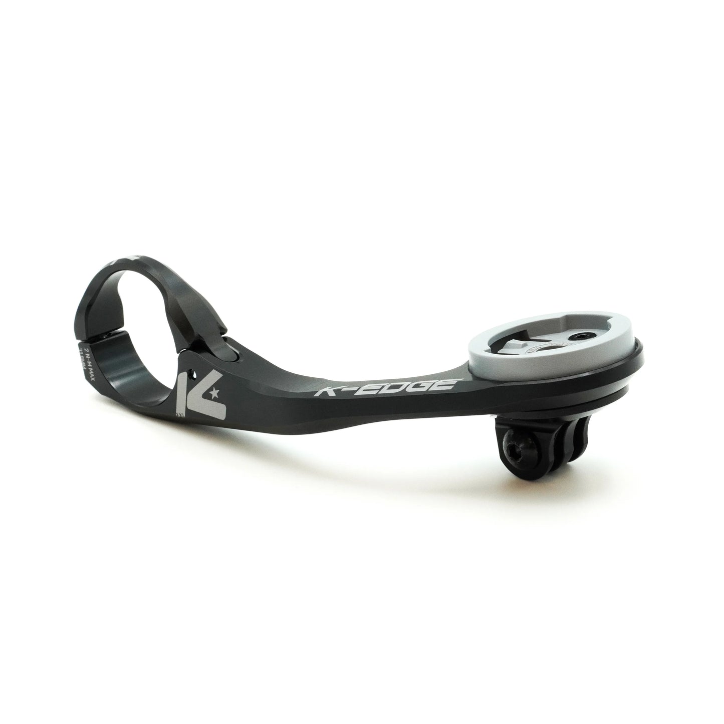 Suporte de guiador K-EDGE WAHOO MAX XXL Combo 31.8mm Preto