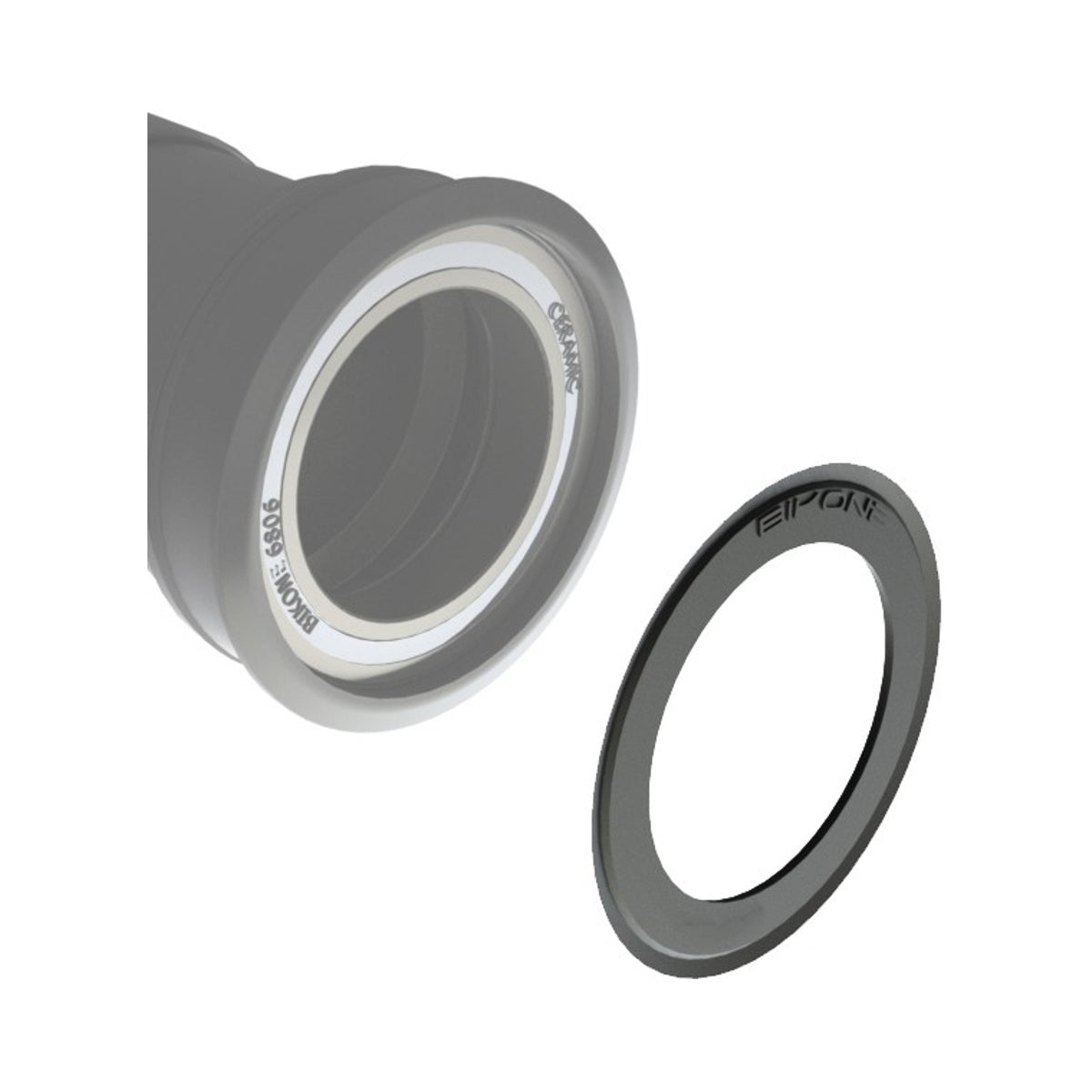 Tampas de rolamentos BIKONE BSA/BB86-92/ITA eixo 30 mm