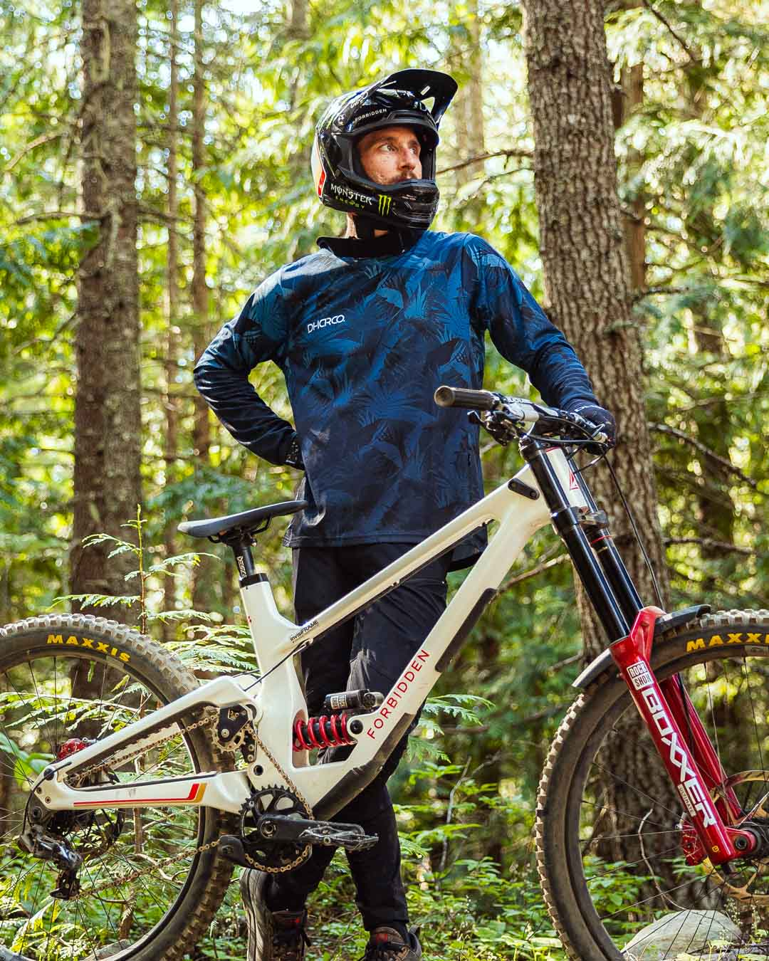 DHARCO GRAVITY DARK ROOM Camisola de manga comprida azul